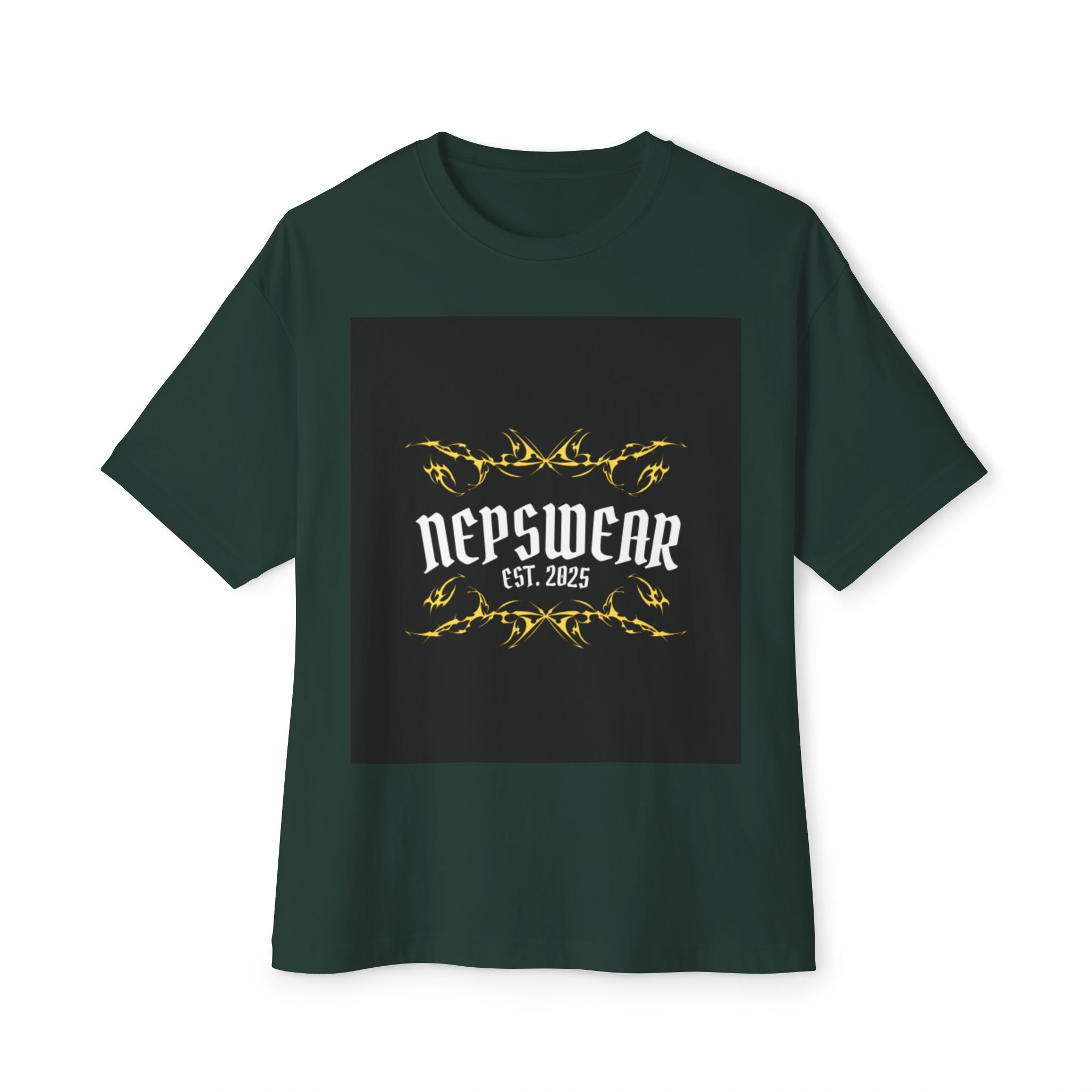 Trendy Unisex Oversized Tee - Casual Style for Everyday Wear, Perfect Gift for Friends, Birthday, Streetwear, Relaxed Fit, NEPSWEAR Design