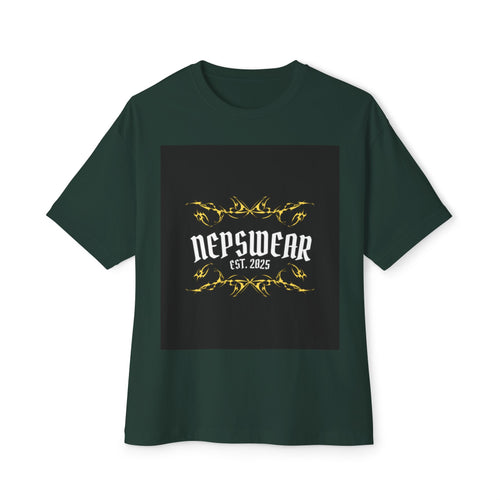 Trendy Unisex Oversized Tee - Casual Style for Everyday Wear, Perfect Gift for Friends, Birthday, Streetwear, Relaxed Fit, NEPSWEAR Design
