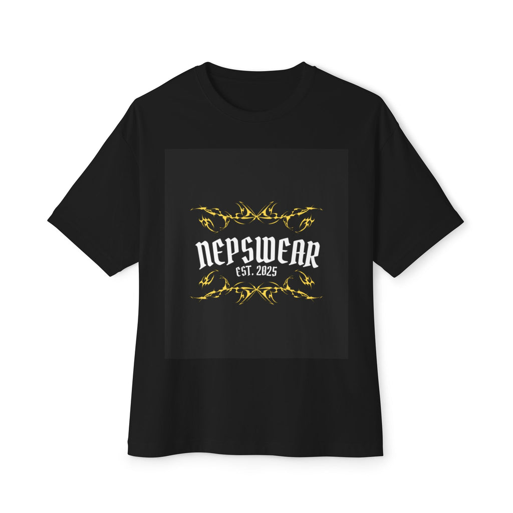 Trendy Unisex Oversized Tee - Casual Style for Everyday Wear, Perfect Gift for Friends, Birthday, Streetwear, Relaxed Fit, NEPSWEAR Design