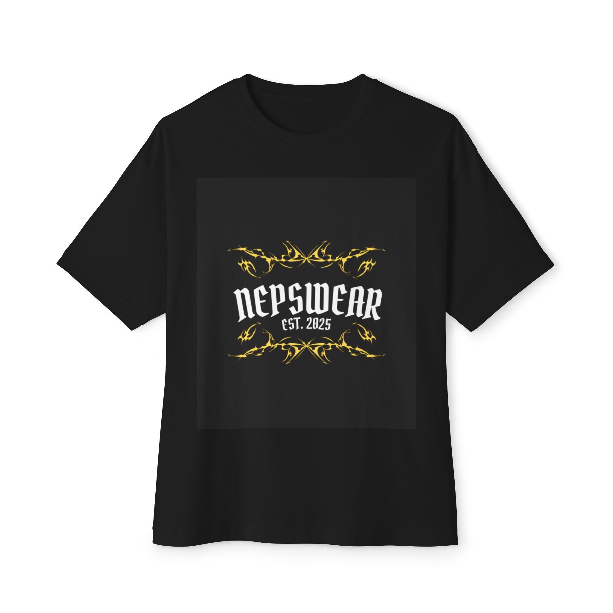 Trendy Unisex Oversized Tee - Casual Style for Everyday Wear, Perfect Gift for Friends, Birthday, Streetwear, Relaxed Fit, NEPSWEAR Design